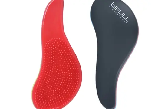 Bifull Cepillo Desenredante Negro Y Rojo